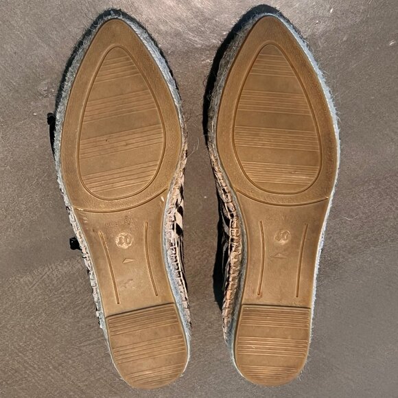 Boden Isabella Haircalf Zebra Espadrilles, Size 40, EUC - Picture 7 of 7